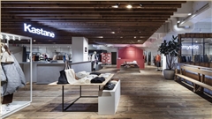 日本服装展厅中强展柜制作