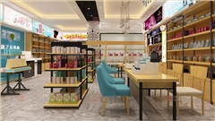 南京化妆品店专柜设计
