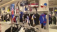 斐乐服装店展柜定制-中强展柜厂