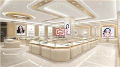 江苏珠宝展柜定制电话地址推荐|高端设计工厂批发价格查询-中强展柜厂