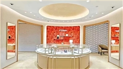 南京中强珠宝展柜定制 江苏珠宝店整装服务 品质烤漆 + 免费设计安装