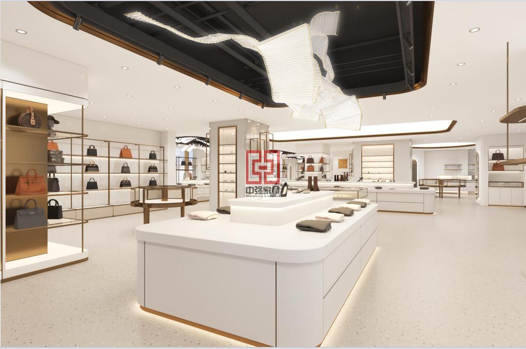 顶级奢侈品展柜定制｜高端品牌美学空间全案服务-南京中强展柜厂（自有15000㎡智造基地）