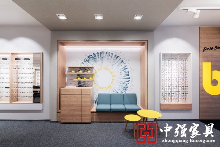 眼镜展示台，眼镜柜台