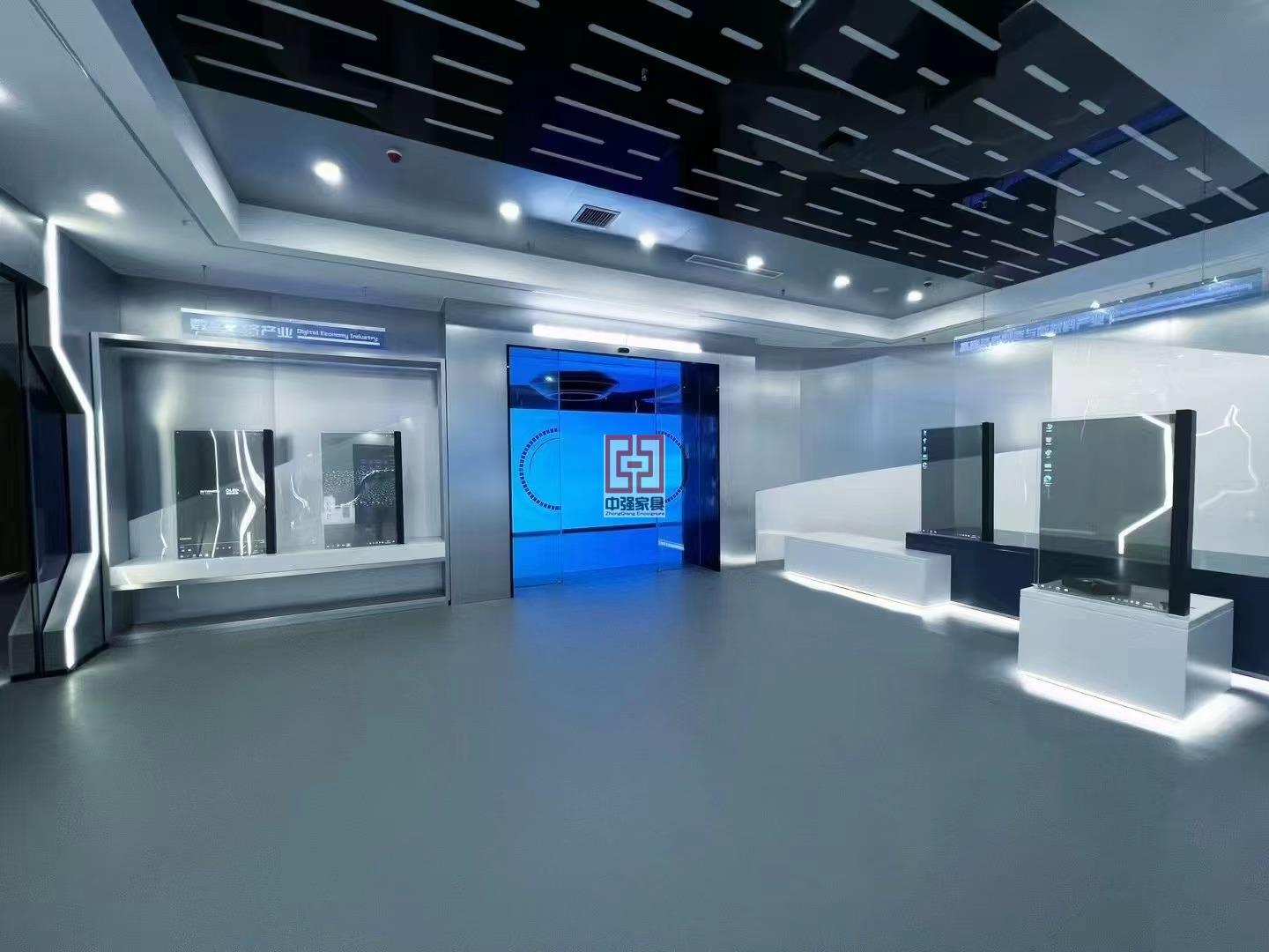 江苏展厅设计装修 + 环保烤漆展柜定制 一站式省心落地服务