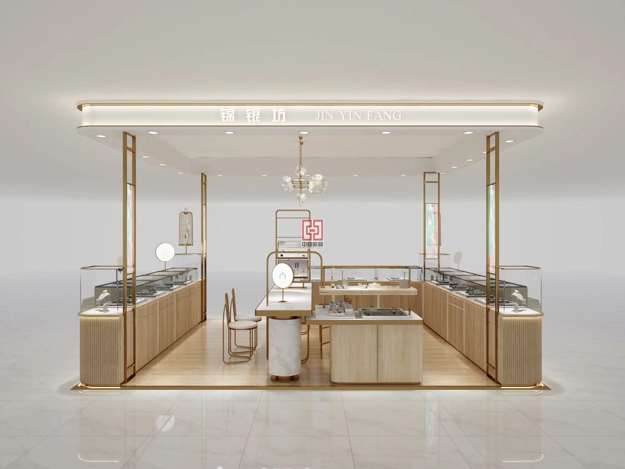 南京龙湖珠宝展柜定制优选——中强展柜厂，打造高端奢华展示空间