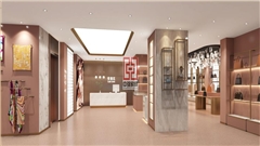 化妆品展柜设计_超白玻璃+LED灯效_销量提升50%-南京中强展柜厂 化妆品展柜设计_超白玻璃+LED灯效_销量提升50%-南京中强展柜厂