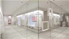 婚纱服装展柜定制中强展柜 婚纱服装展柜定制中强展柜