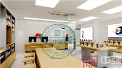 义乌华为手机专卖店手机展柜
