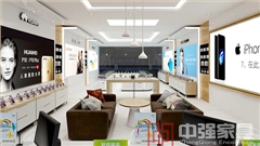镇江中国移动4G手机展柜设计制作