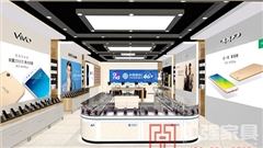 镇江中国移动4G手机展柜设计制作