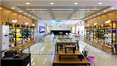 亮光烤漆展柜定制_品牌展示空间设计_专业展柜厂家-南京中强展柜厂_13
