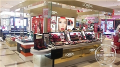 巴黎欧莱雅LOREAL PARIS化妆品展柜