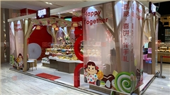 南京食品展柜定做