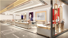 南京老庙黄金珠宝柜台定制-中强展柜厂