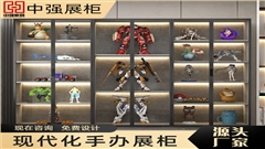 镇江手办展柜定制——中强展柜厂 镇江手办展柜定制——中强展柜厂