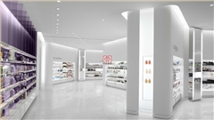 化妆品展柜定制守护美貌中强展柜 化妆品展柜定制守护美貌中强展柜