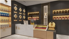 舍得酒专业定制展柜案例-中强展柜烟酒展柜 舍得酒专业定制展柜案例-中强展柜烟酒展柜