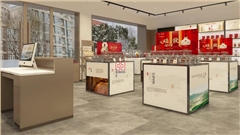 五粮液茅台集合店展柜定制_高档烟酒展示柜_专业展柜厂家-南京中强展柜厂